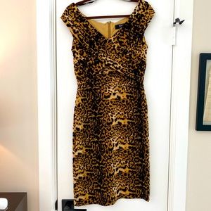 Tadashi stretchy cocktail dress. Size M